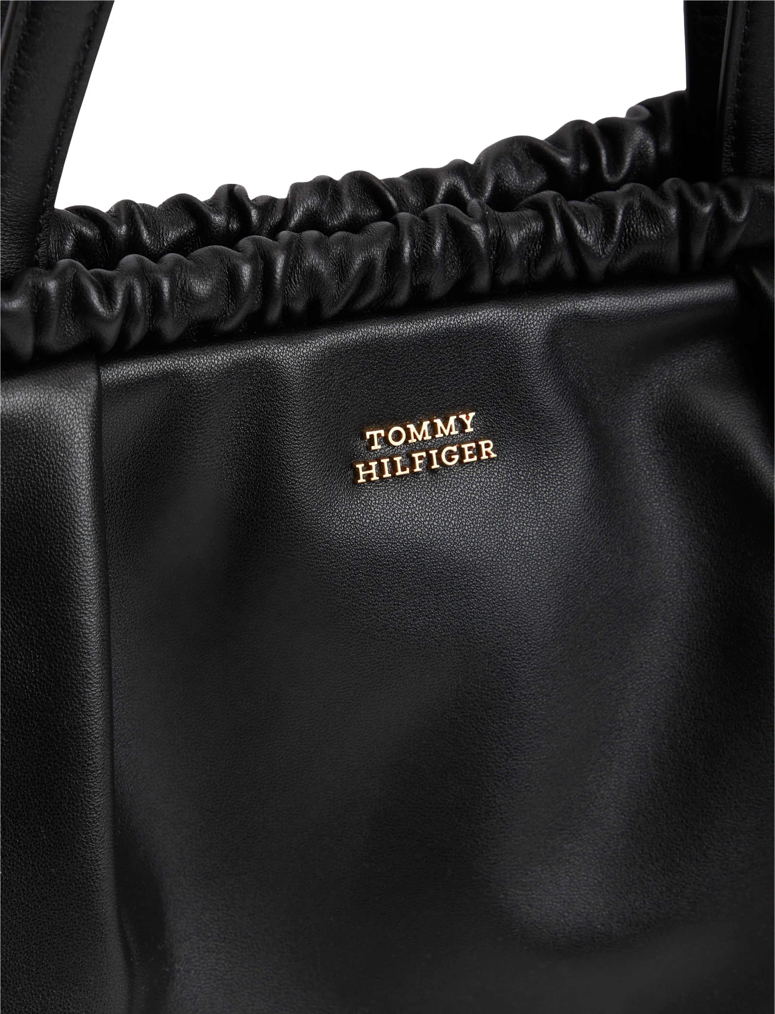 Tommy Hilfiger - SOFT LEATHER HOBO - black - 3