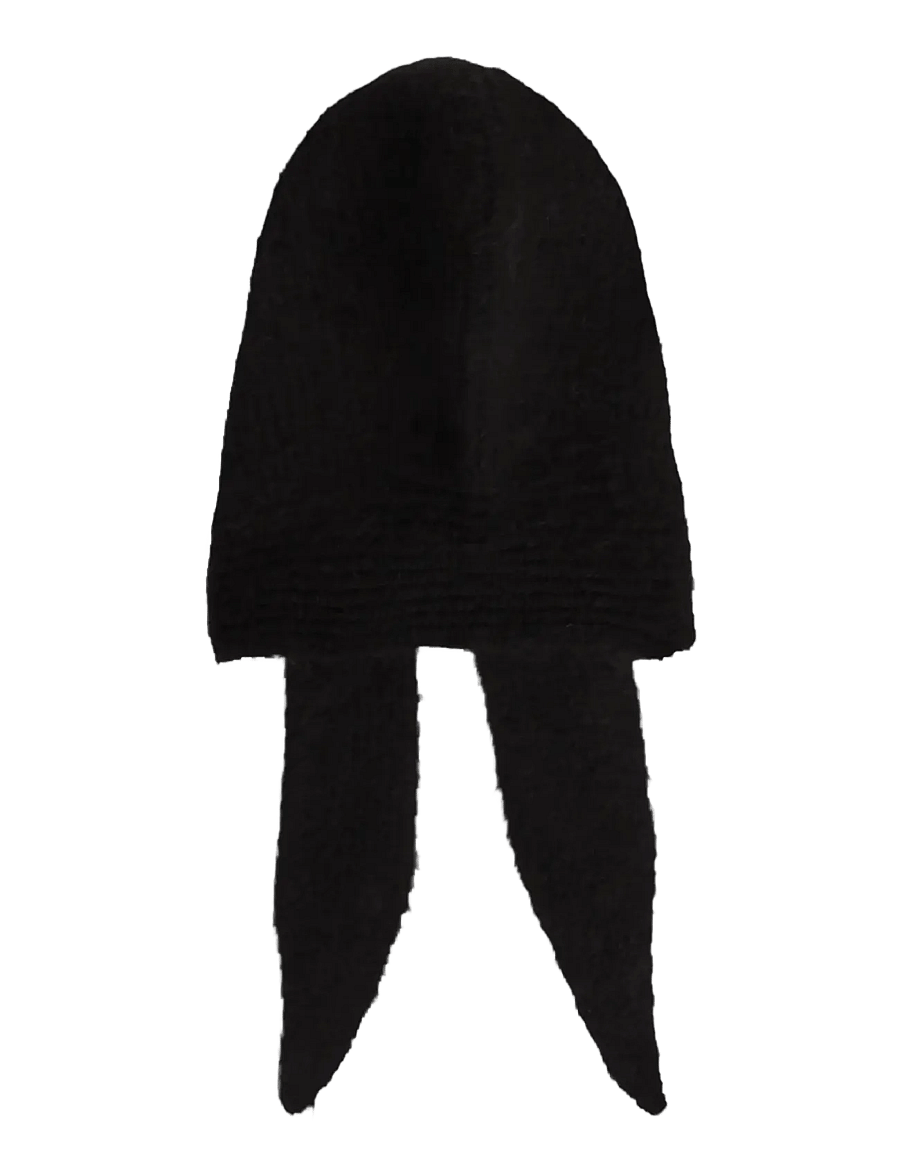 Tommy Hilfiger - TH ELEVATED CHIC KNITTED HOOD - balaclava - black - 1