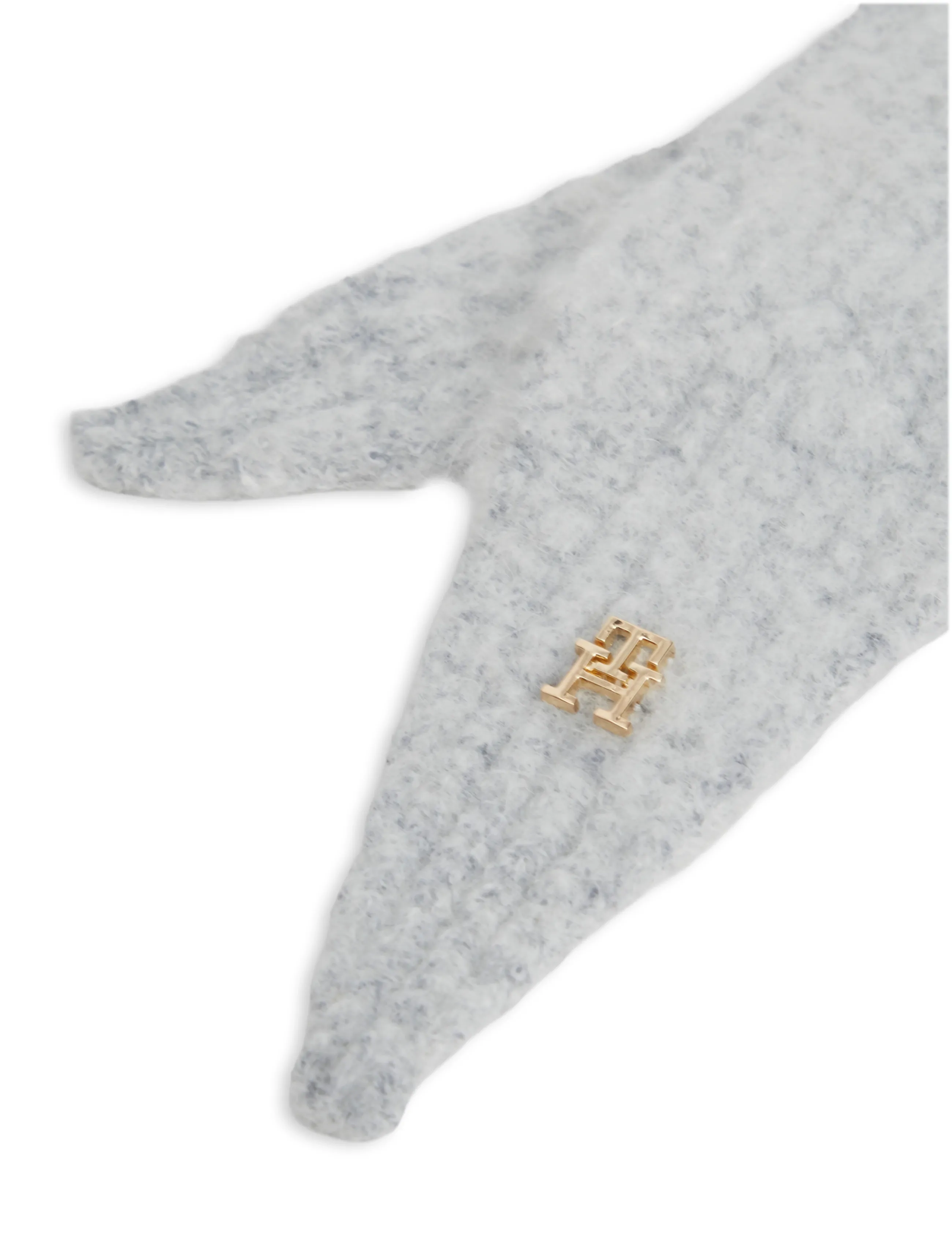 Tommy Hilfiger - TH ELEVATED CHIC KNITTED HOOD - balaclava - light grey heather - 3