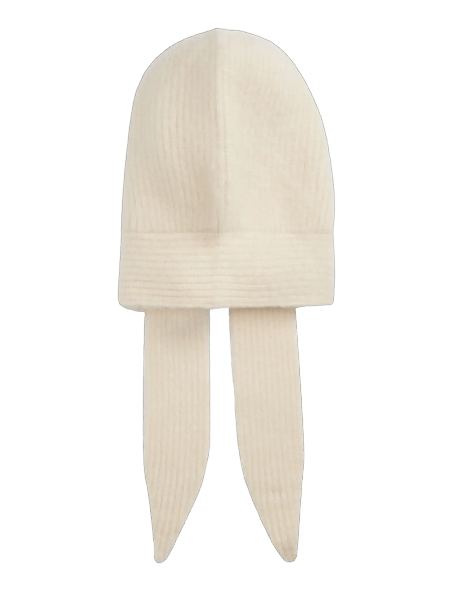 Tommy Hilfiger - TH ELEVATED CHIC KNITTED HOOD - sturmhauben - sugarcane - 1
