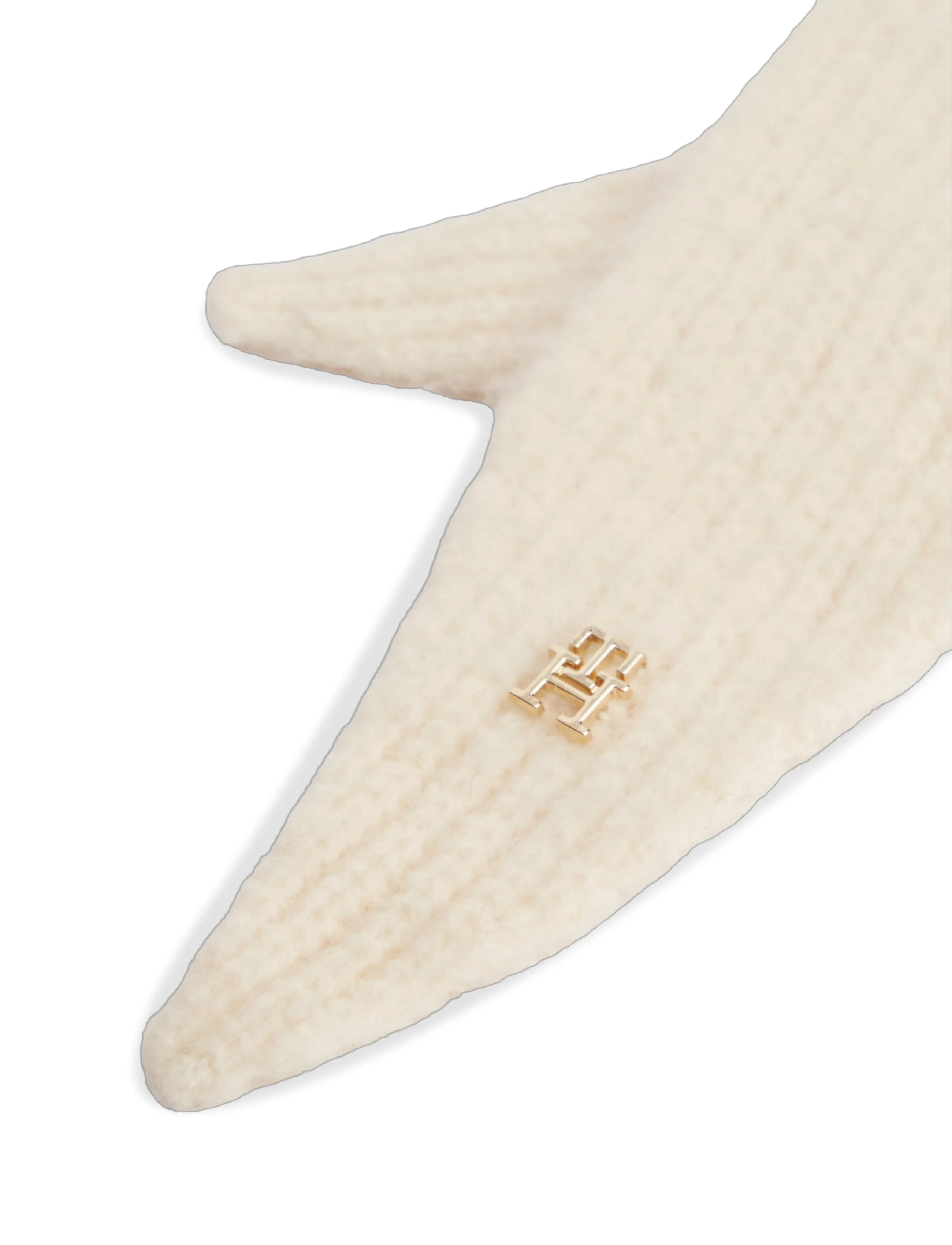 Tommy Hilfiger - TH ELEVATED CHIC KNITTED HOOD - sturmhauben - sugarcane - 3