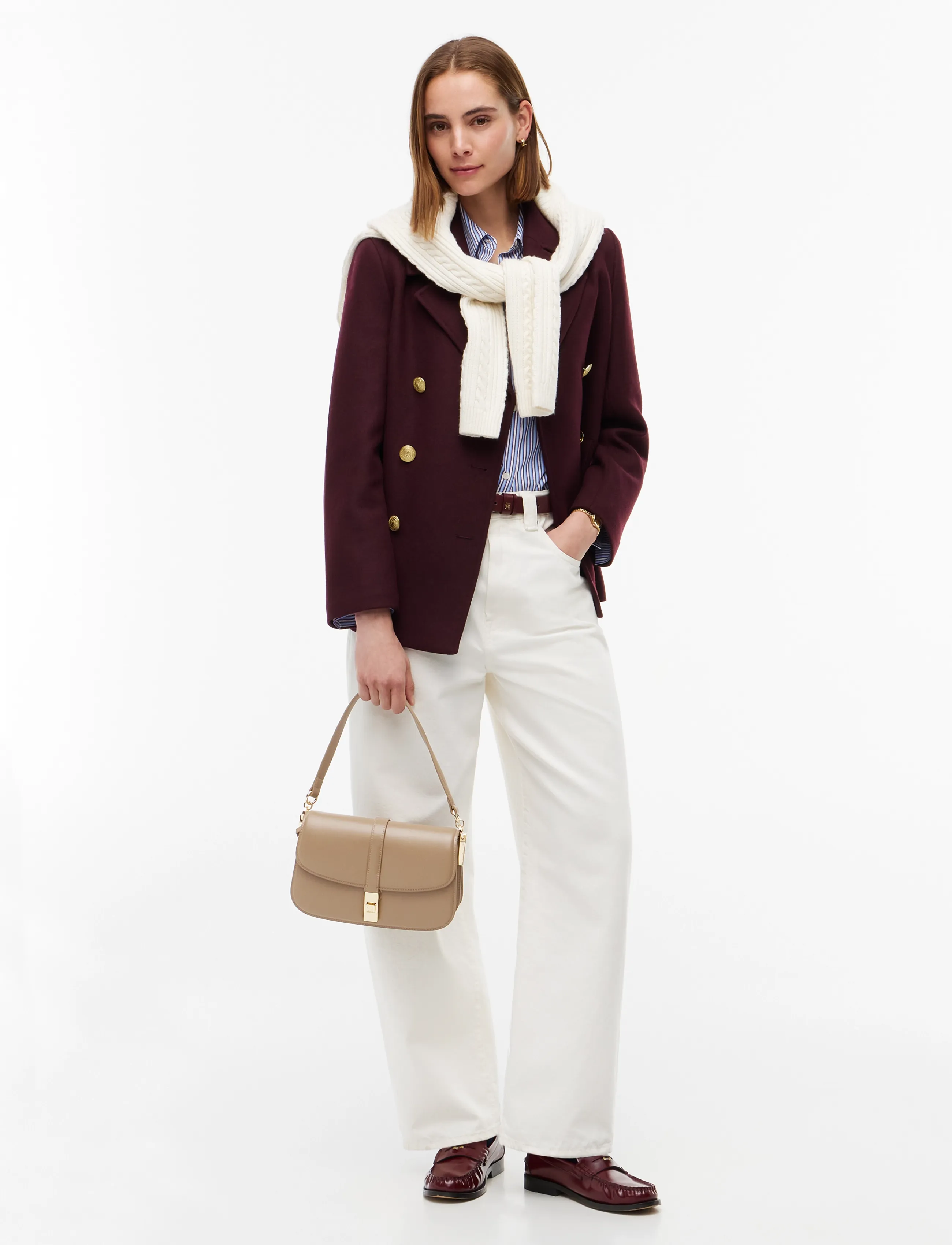 Tommy Hilfiger Th Heritage Conv Crossover, Kvinder, Konvertibel Klap Crossbody Taske, Beige, Str: ONE SIZE