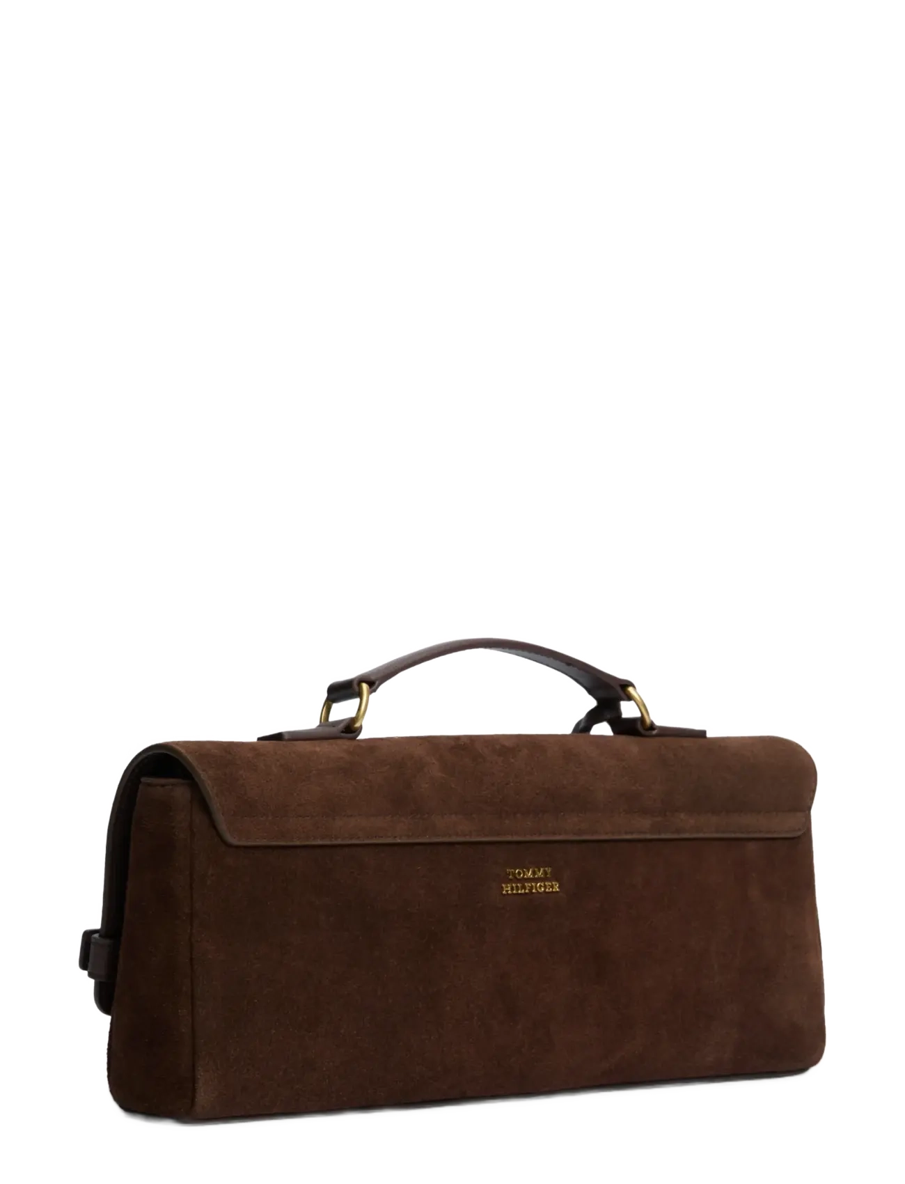 Tommy Hilfiger - AMERICAN ICON CLUTCH SUEDE - speciella tillfällen - fondant brown - 2