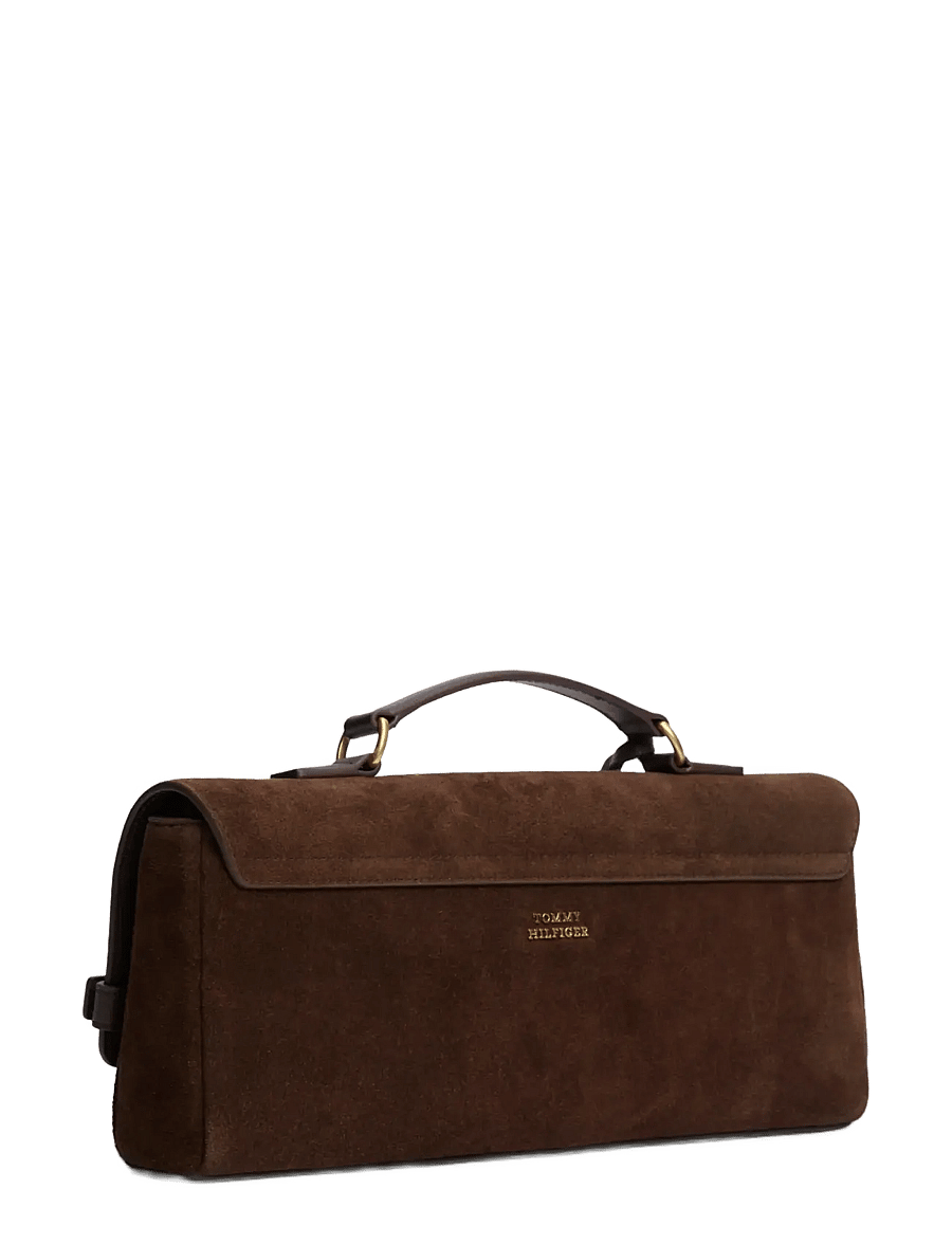 Tommy Hilfiger - AMERICAN ICON CLUTCH SUEDE - speciella tillfällen - fondant brown - 2