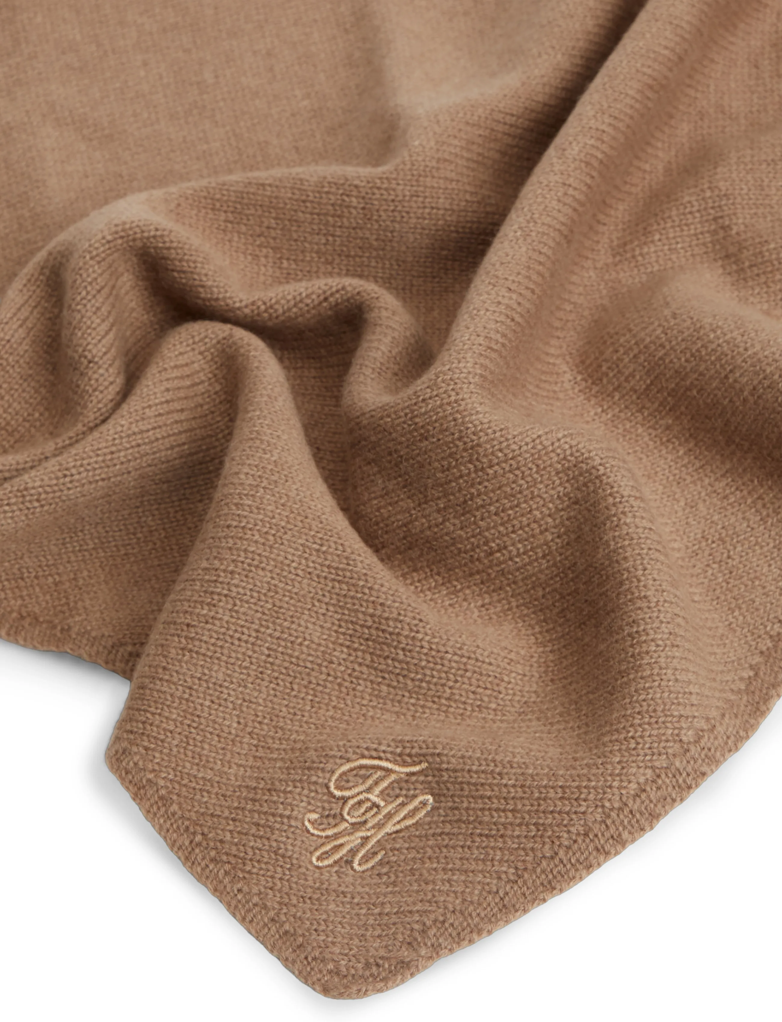 Tommy Hilfiger - TH SCRIPT TRIANGLE SCARF - winter scarves - tundra moss - 2
