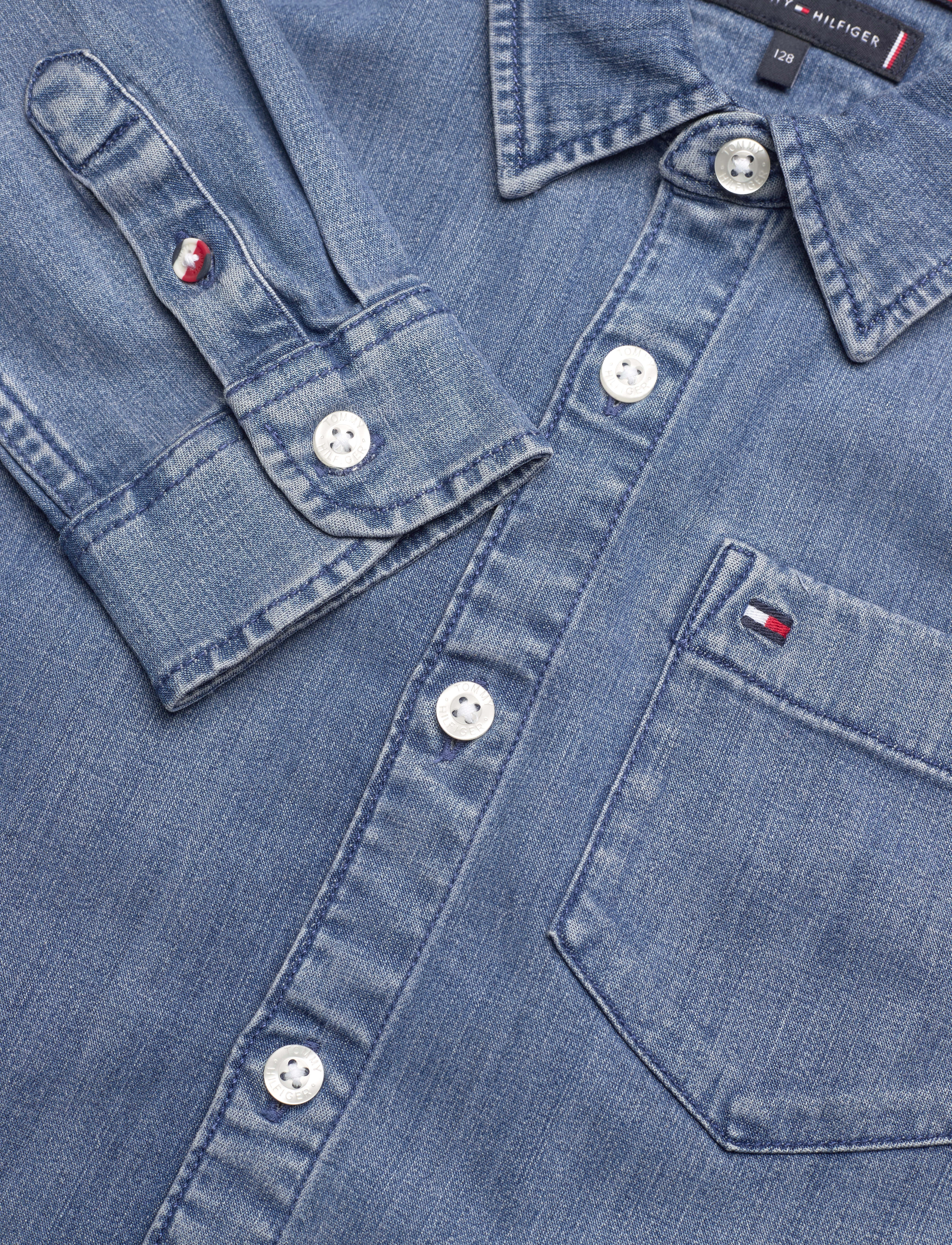 Tommy Hilfiger - DENIM STRETCH SHIRT L/S - denim - 2