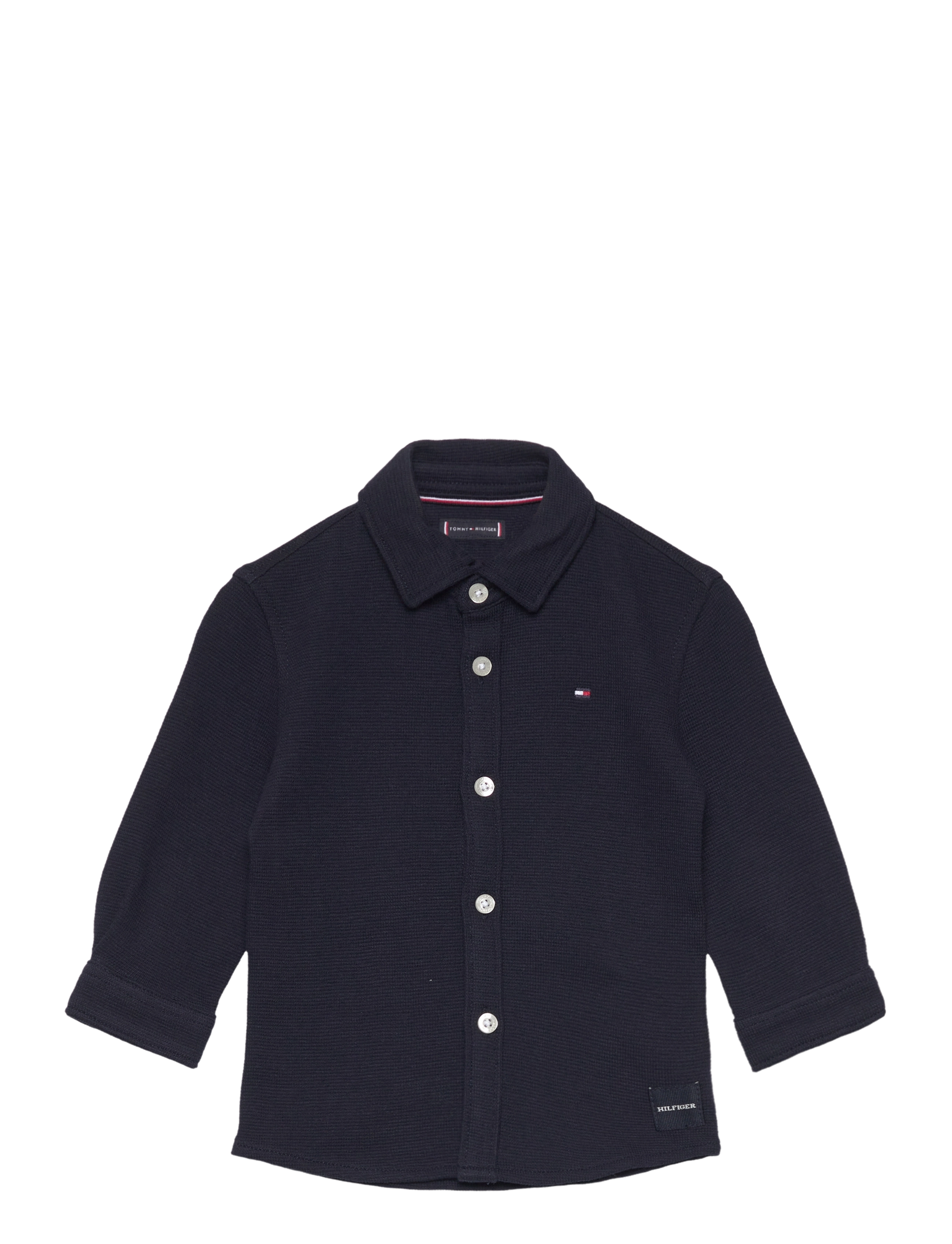 SOLID WAFFLE SHIRTS L/S - DESERT SKY