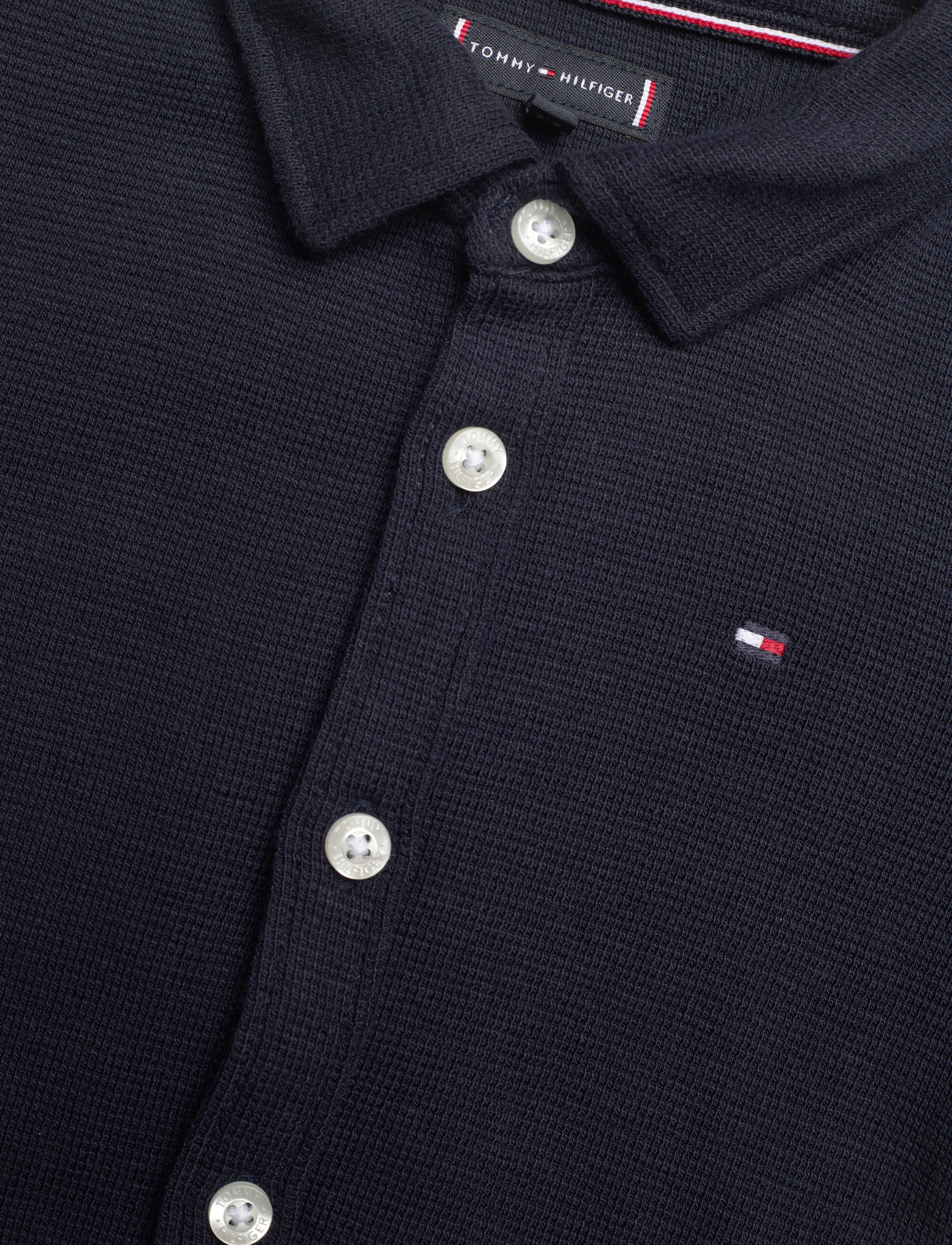 Tommy Hilfiger - SOLID WAFFLE SHIRTS L/S - desert sky - 2