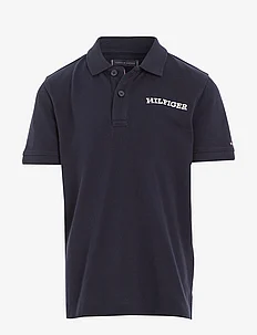 HILFIGER ARCHED POLO S/S, Tommy Hilfiger