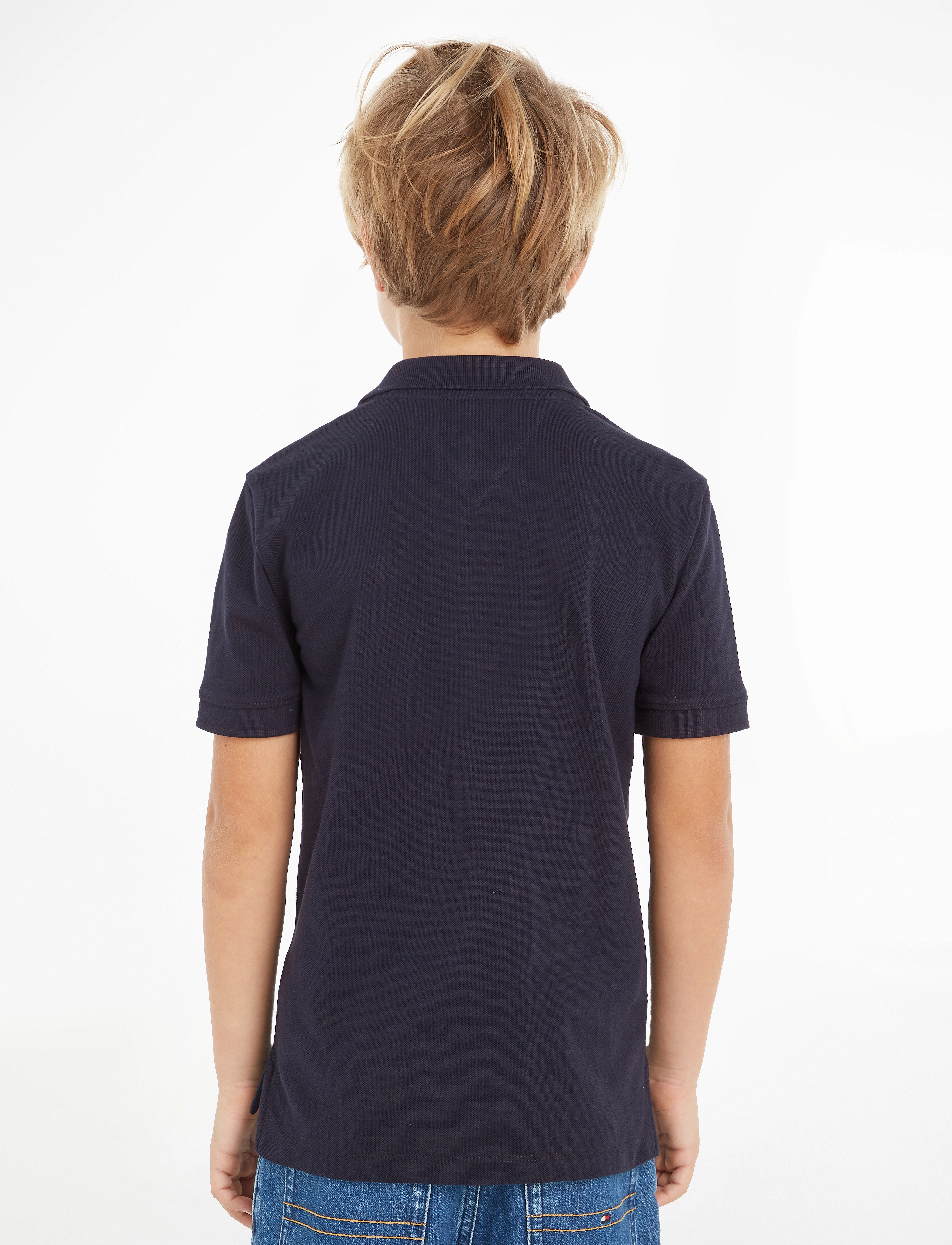 Tommy Hilfiger - HILFIGER ARCHED POLO S/S - desert sky - 2