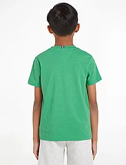 Tommy Hilfiger - HILFIGER ARCHED TEE S/S - short-sleeved t-shirts - coastal green - 2