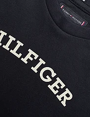 Tommy Hilfiger - HILFIGER ARCHED TEE S/S - kortærmede t-shirts - desert sky - 2