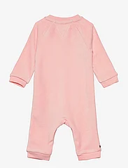 Tommy Hilfiger - BABY CURVED MONOTYPE COVERALL - fleece coveralls - pink crystal - 1