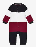 BABY COLORBLOCK COVERALL - DESERT SKY COLORBLOCK