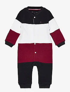 BABY COLORBLOCK COVERALL, Tommy Hilfiger