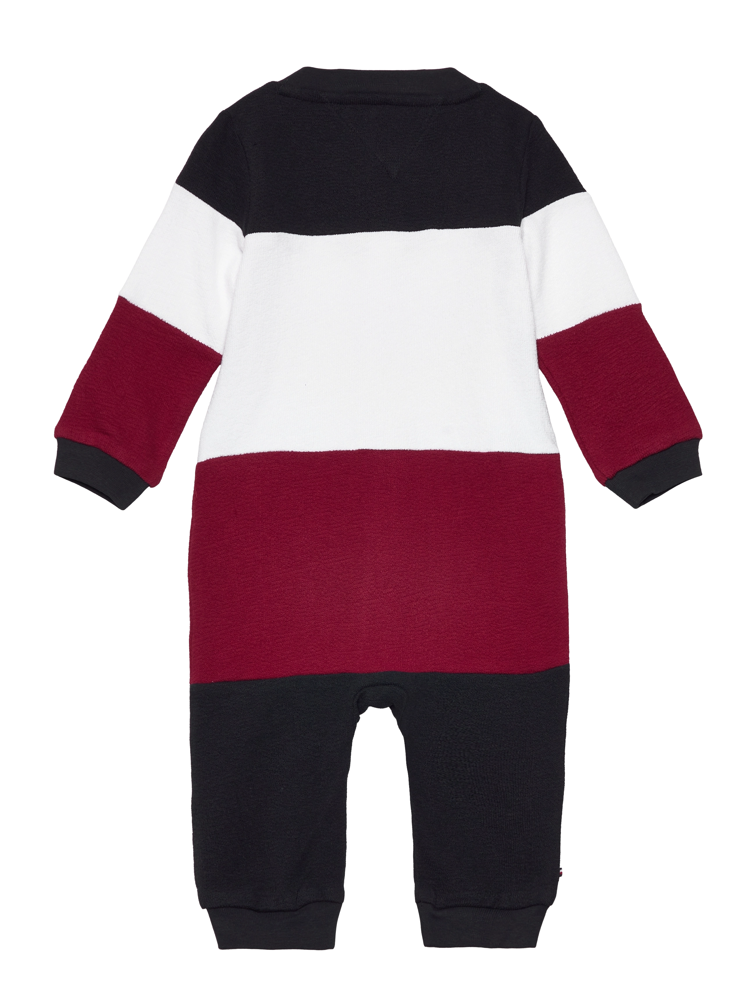 Tommy Hilfiger - BABY COLORBLOCK COVERALL - desert sky colorblock - 1
