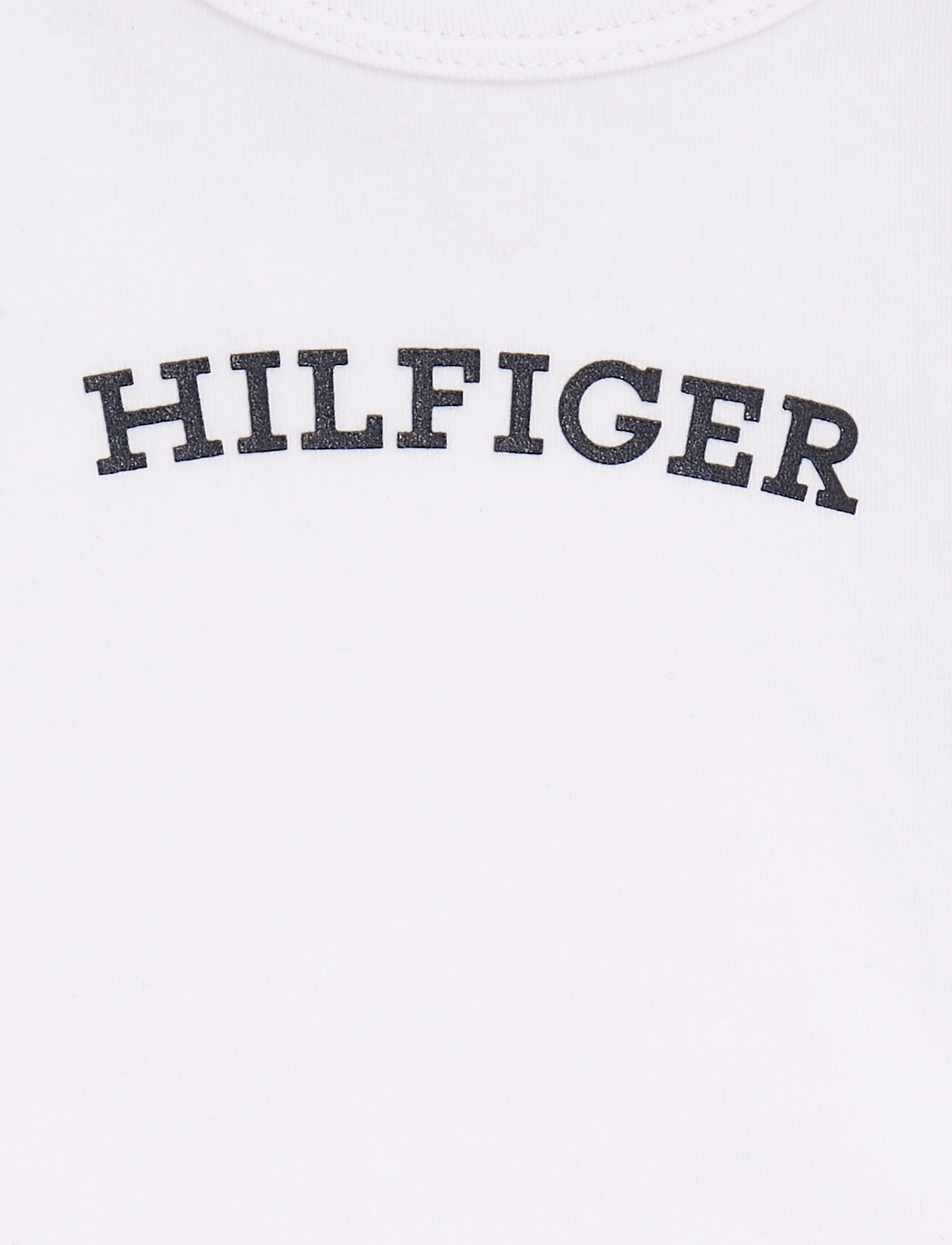 Tommy Hilfiger - BABY CURVED MONOTYPE BODY L/S - white - 2
