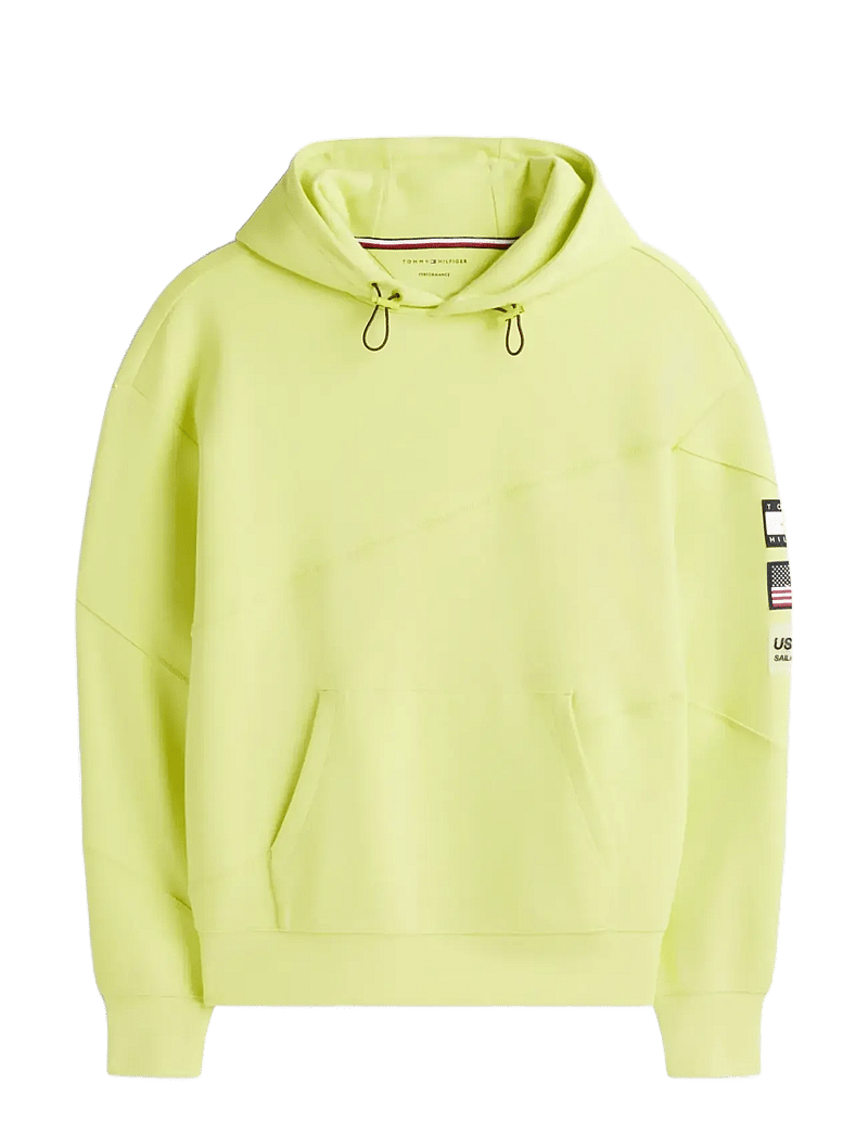 Tommy Hilfiger - US SAILGP SAILING HOODIE - hættetrøjer - citra lime - 1