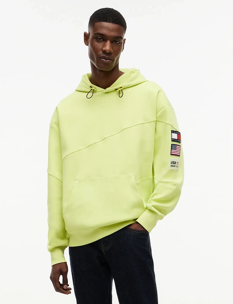 Tommy Hilfiger - US SAILGP SAILING HOODIE - hættetrøjer - citra lime - 0