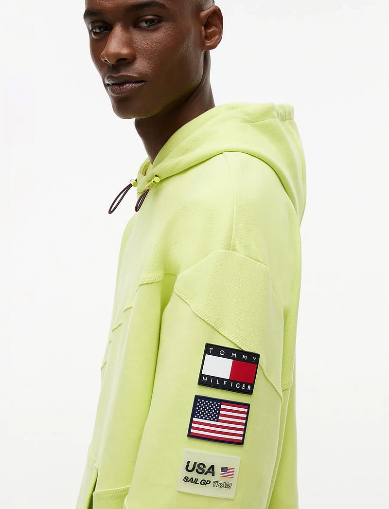 Tommy Hilfiger - US SAILGP SAILING HOODIE - hættetrøjer - citra lime - 3