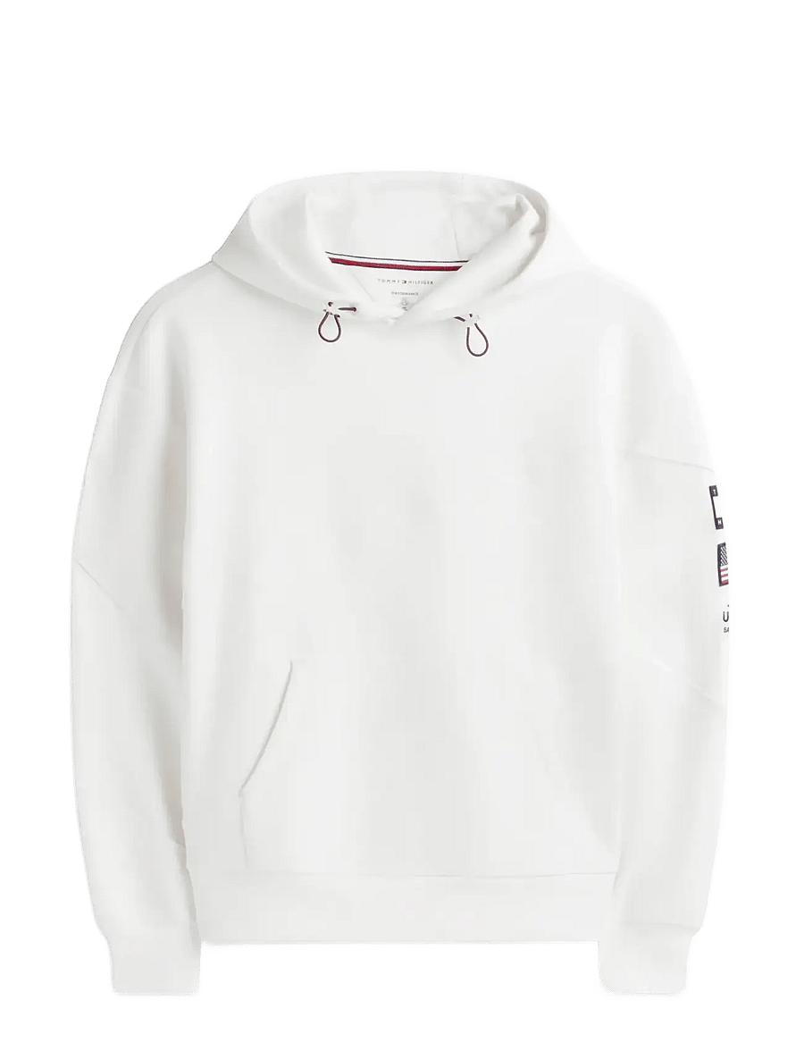 Tommy Hilfiger - US SAILGP SAILING HOODIE - hættetrøjer - ecru - 1
