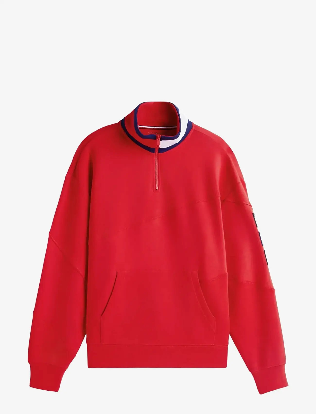 Tommy Hilfiger - US SAILGP SAILING HALF ZIP - shop efter anledning - deep crimson - 1