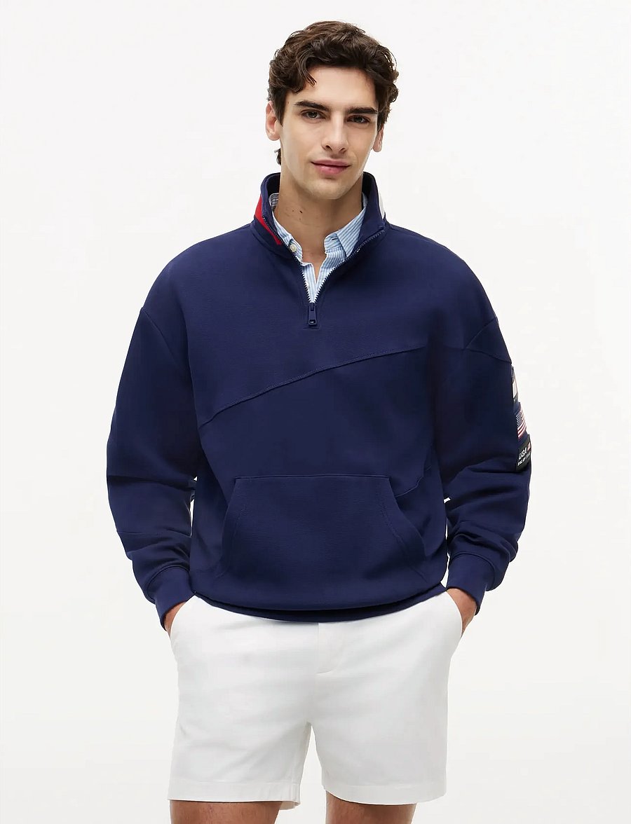 Tommy Hilfiger - US SAILGP SAILING HALF ZIP - iepirkties noteiktam pasākumam - yale navy - 0