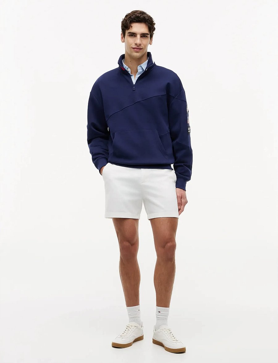 Tommy Hilfiger - US SAILGP SAILING HALF ZIP - iepirkties noteiktam pasākumam - yale navy - 2