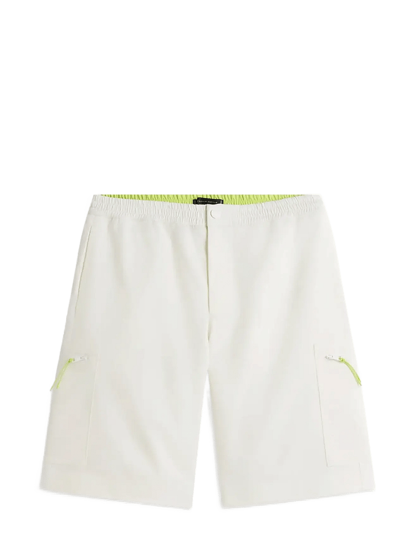 Tommy Hilfiger - US SAILGP SAILING CARGO SHORT - outdoorshorts - ecru - 1