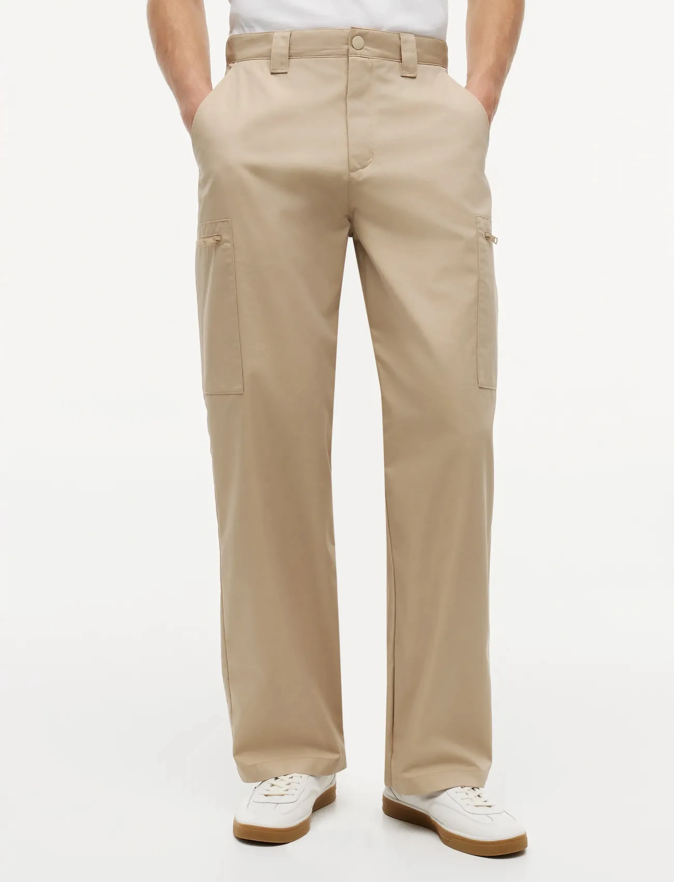 Tommy Hilfiger US SAILGP SAILING CARGO PANT - Cargobukser - LIGHT SANDALWOOD / beige