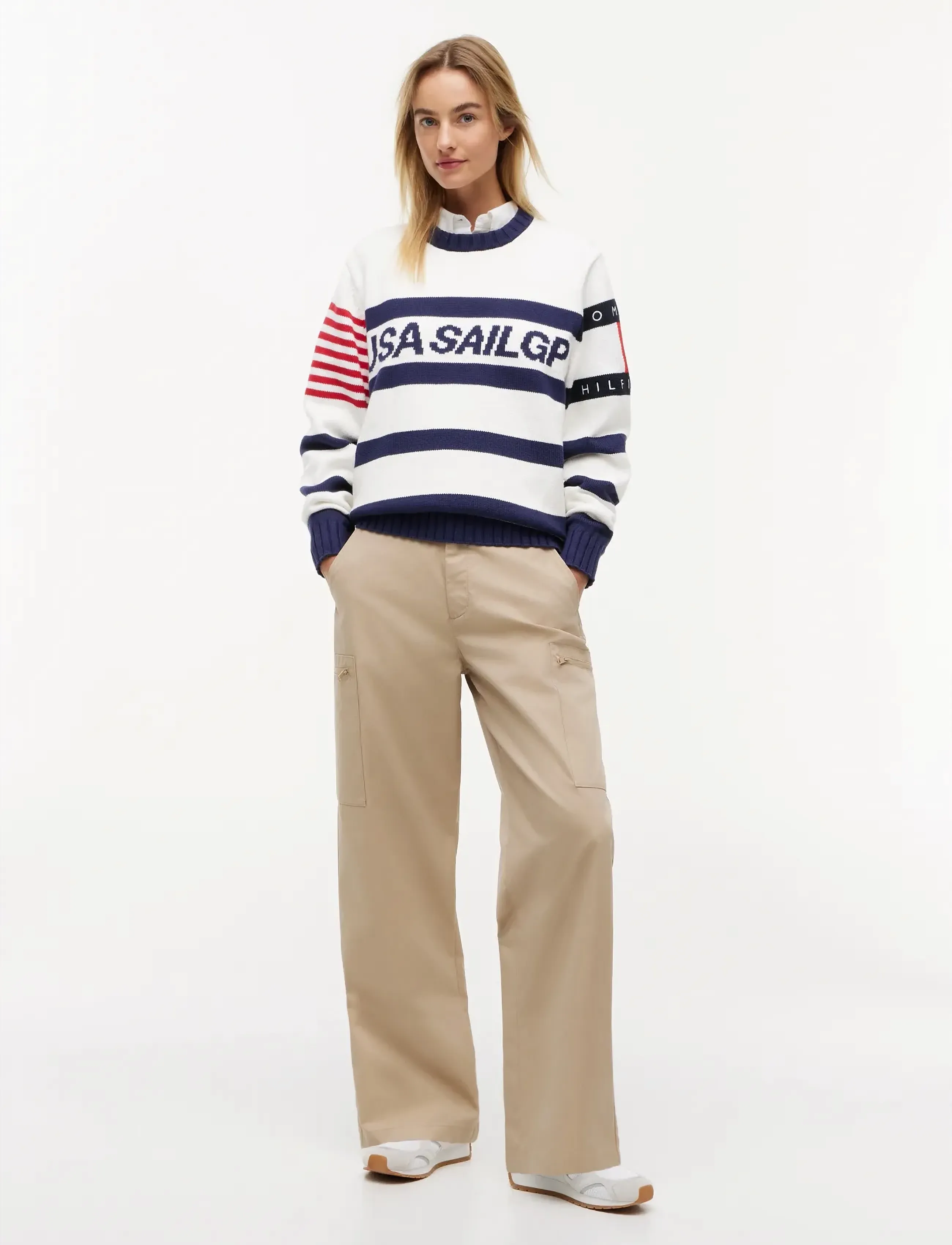 TOMMY HILFIGER Us Sailgp Sailing Cargo Pant cargobyxor herr – bild 2