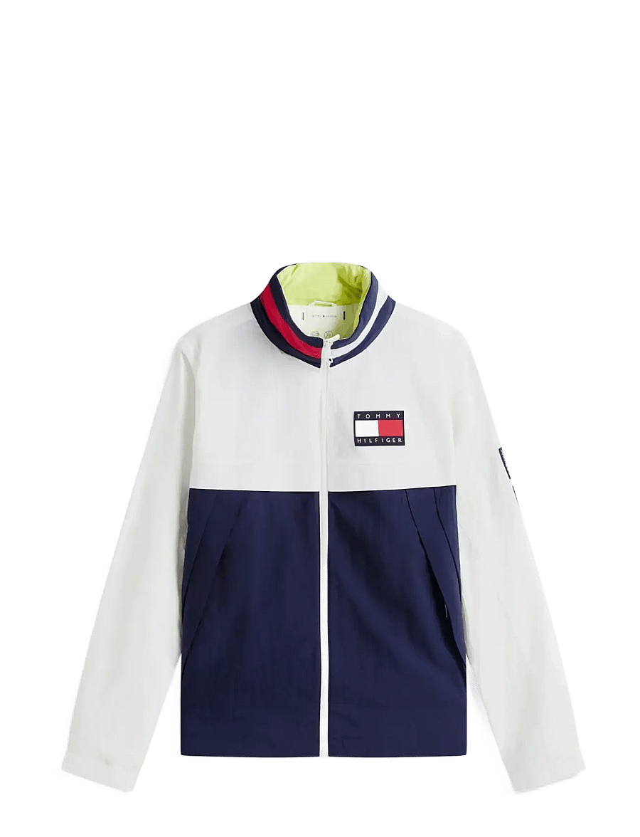 Tommy Hilfiger - US SAILGP COLORBLOCK REGATTA JKT - frühlingsjacken - ecru yale navy - 1