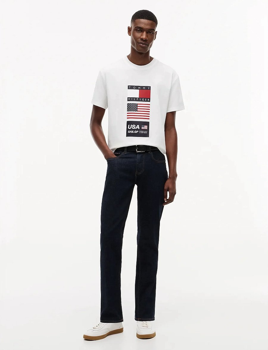Tommy Hilfiger - US SAILGP SAILING FLAG TEE - t-shirts à manches courtes - ecru - 3