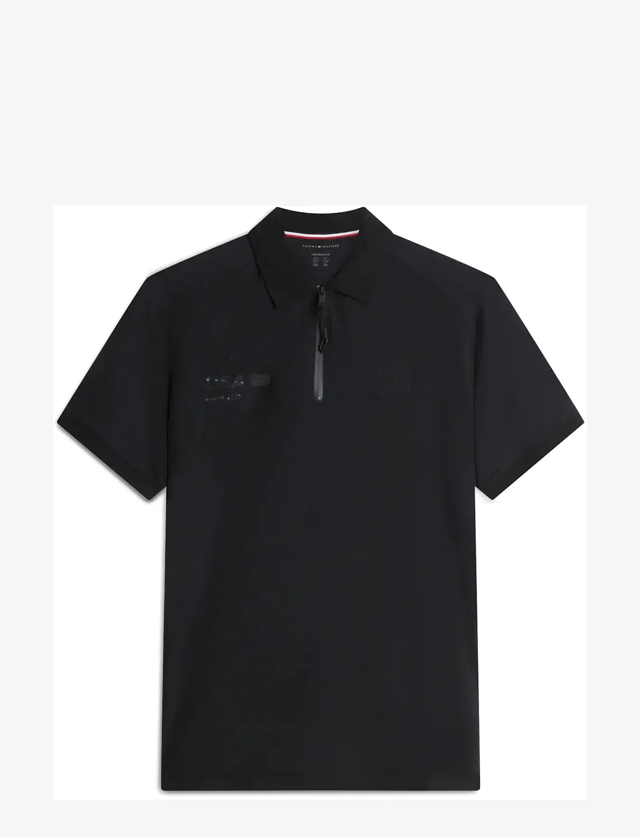 Tommy Hilfiger - US SAILGP POLO STEALTH - toppe & t-shirts - black - 1
