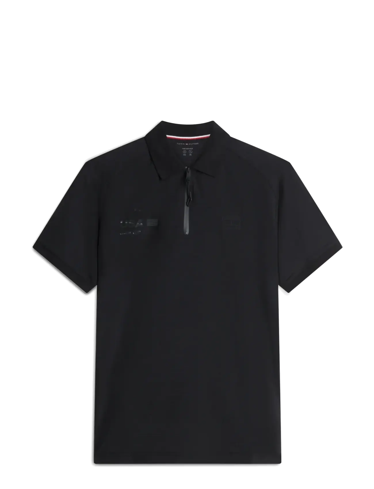 Tommy Hilfiger US SAILGP POLO STEALTH - Tommy Hilfiger - BLACK / black