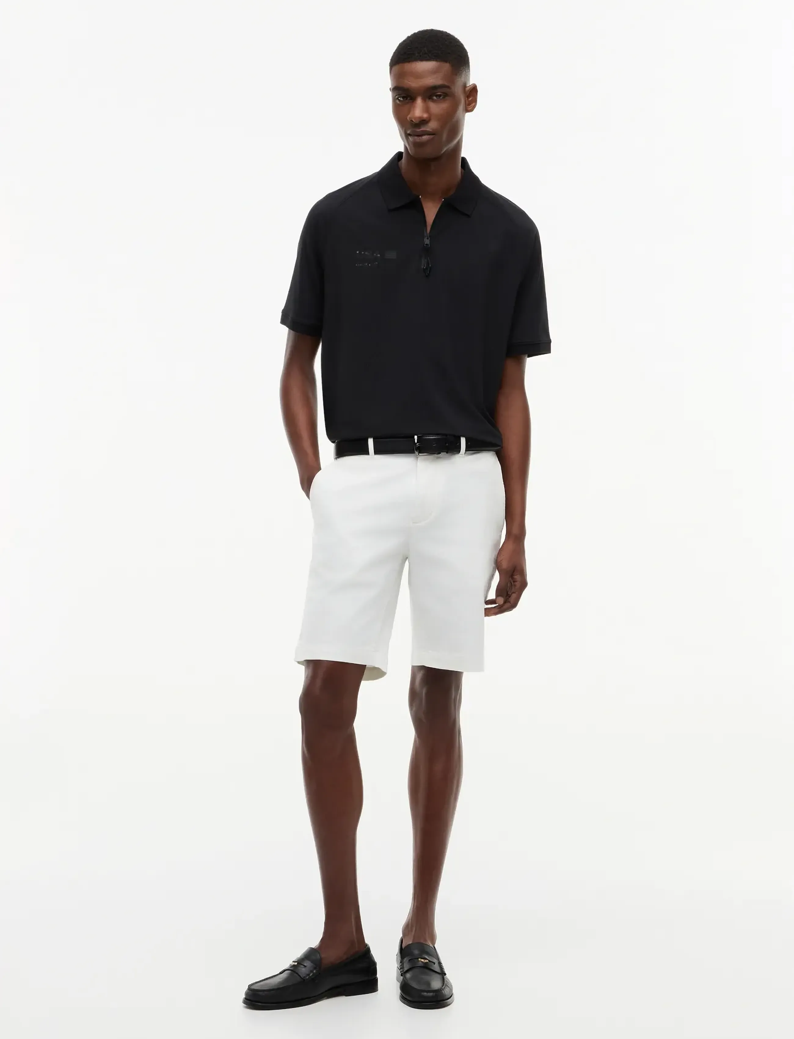 Tommy Hilfiger - US SAILGP POLO STEALTH - toppar & t-shirts - black - 3