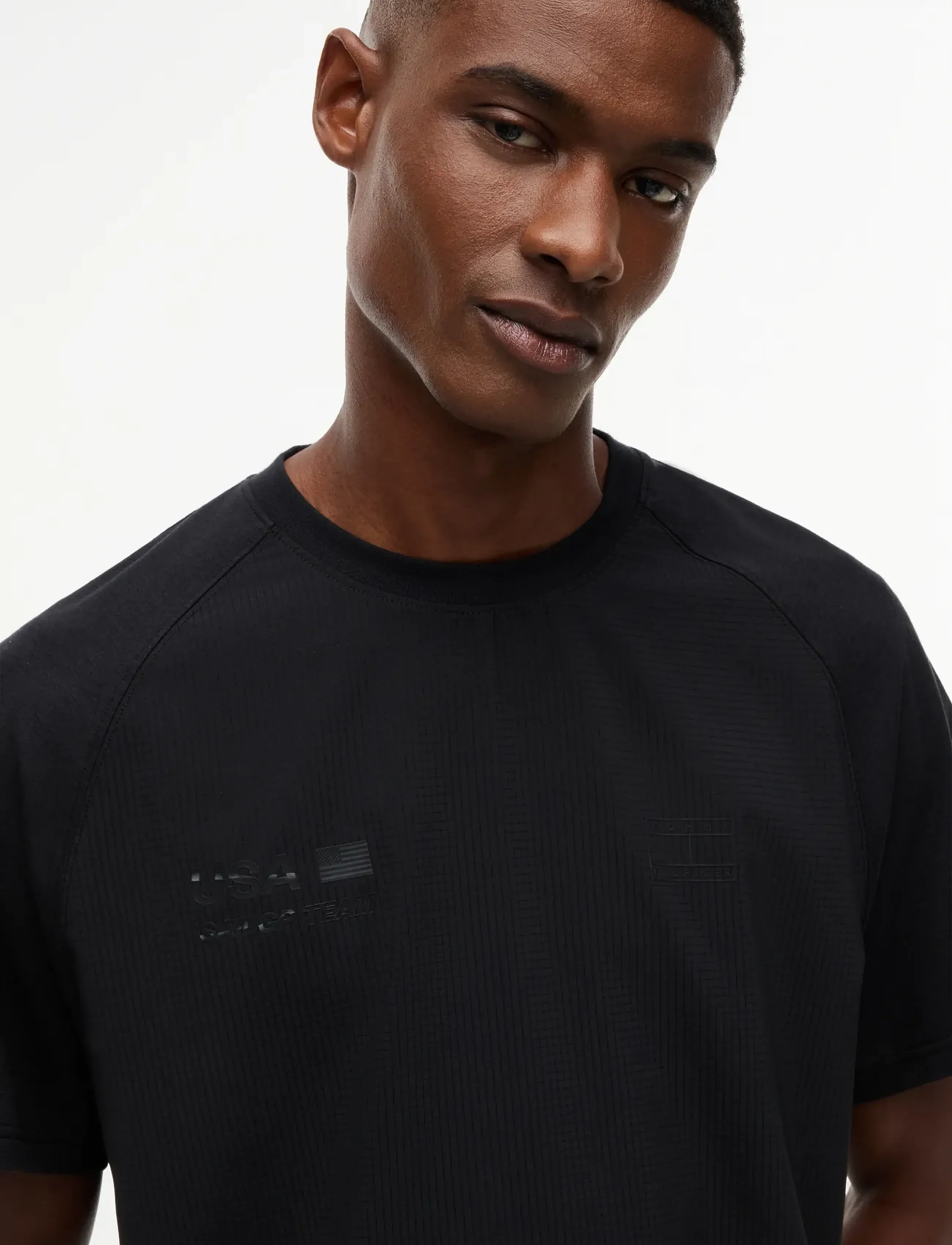 Tommy Hilfiger - US SAILGP TEE STEALTH - lühikeste varrukatega t-särgid - black - 4