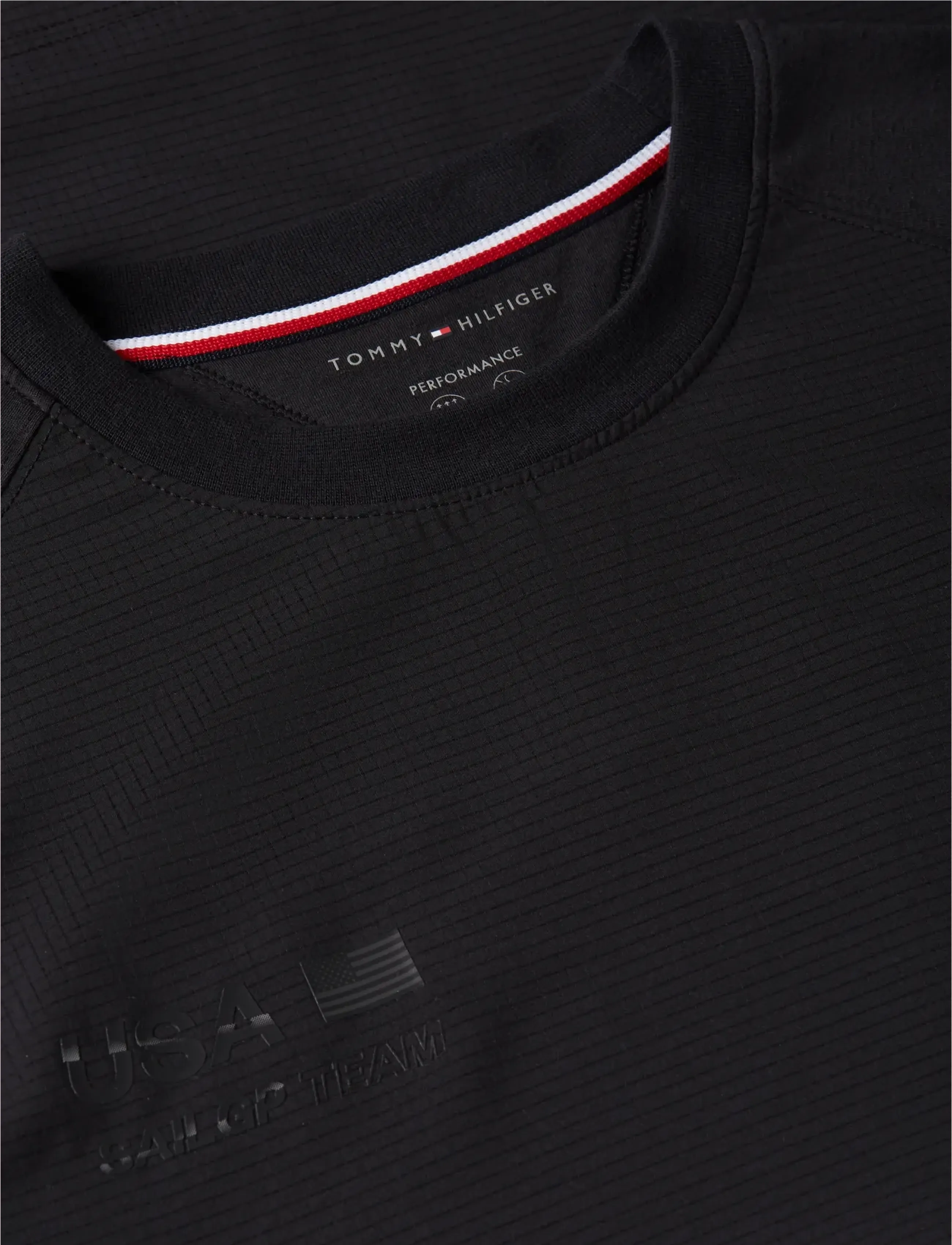 Tommy Hilfiger - US SAILGP TEE STEALTH - lühikeste varrukatega t-särgid - black - 5
