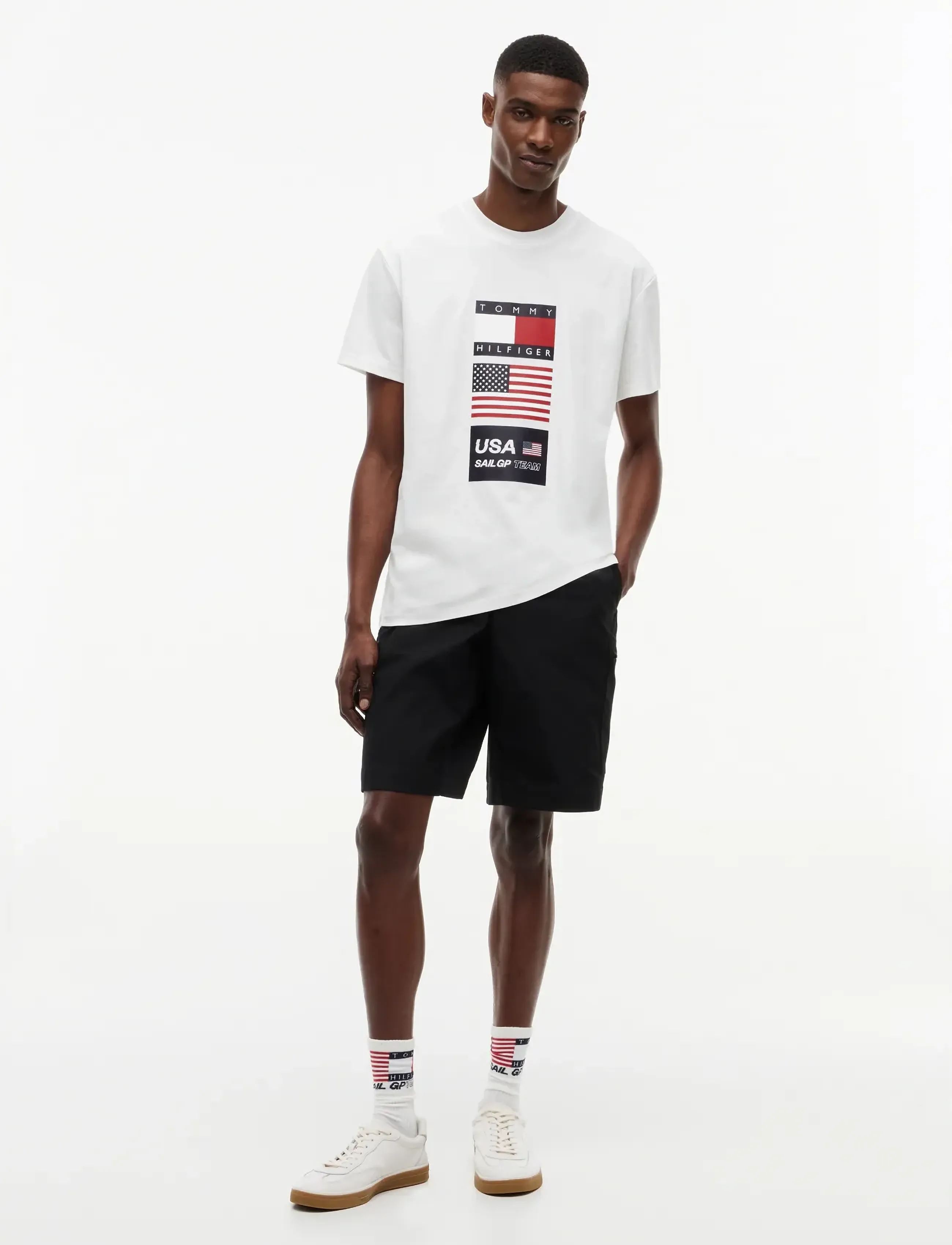 Tommy Hilfiger - US SAILGP CARGO SHORT STEALTH - cargo shorts - black - 2