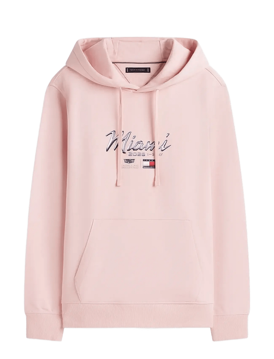 Tommy Hilfiger - TH X CF1 MIAMI GRAPHIC HOODIE - kapuzenpullover - pink - 1