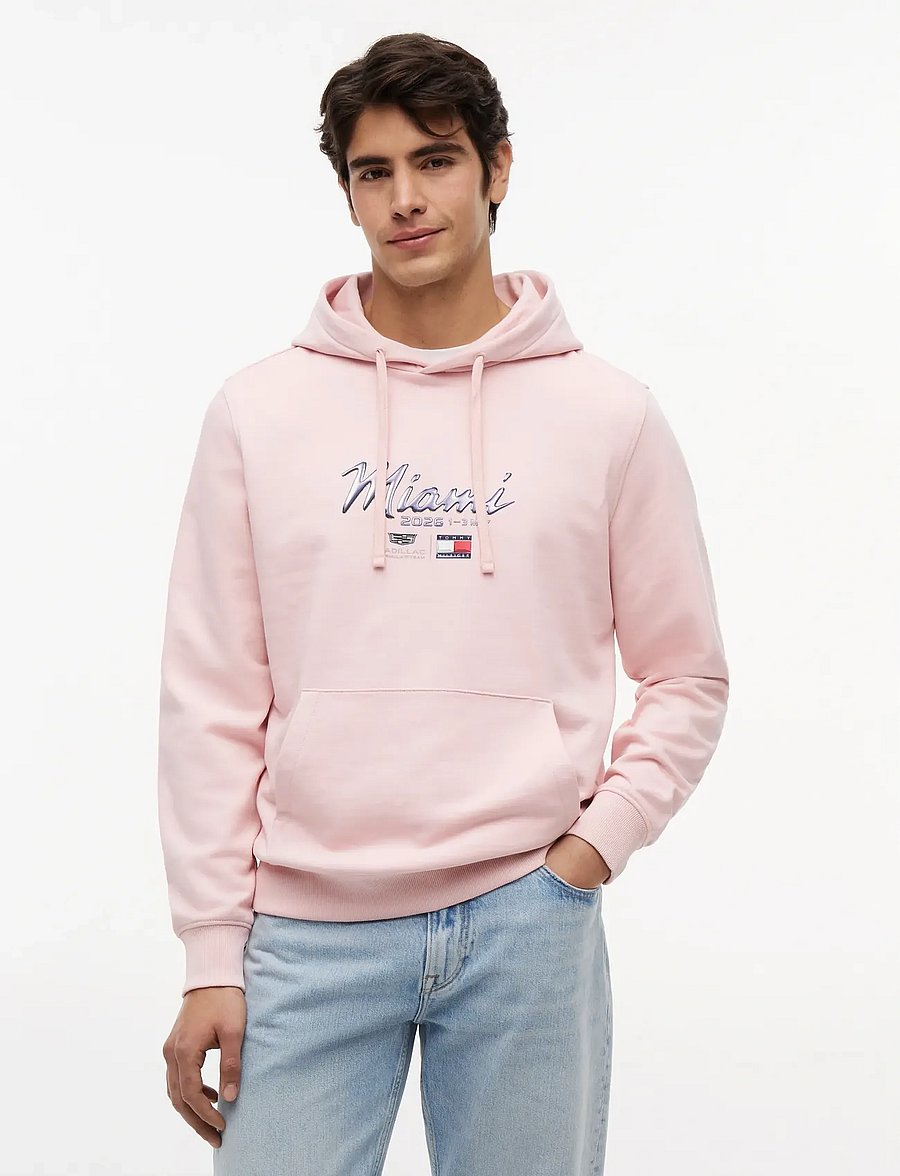Tommy Hilfiger - TH X CF1 MIAMI GRAPHIC HOODIE - kapuzenpullover - pink - 4