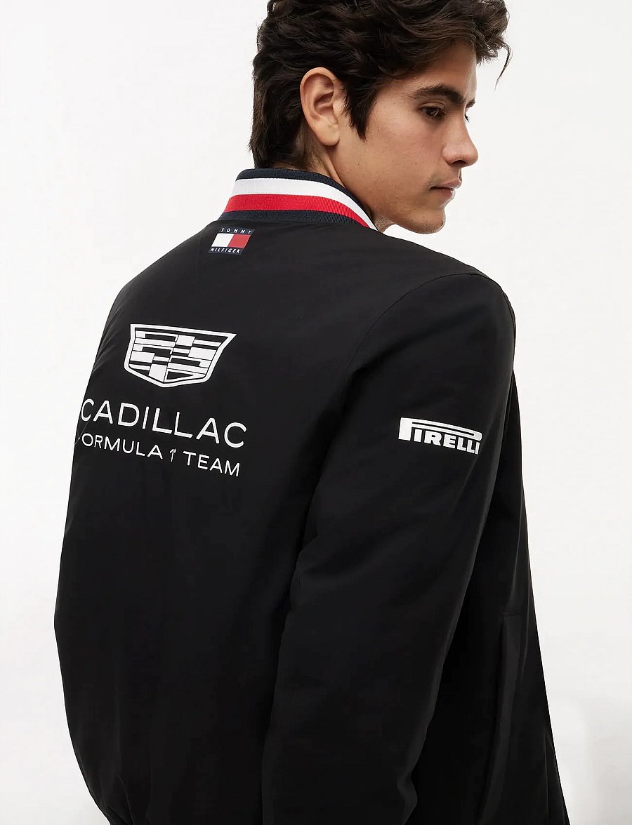 Tommy Hilfiger - TH X CF1 REPLICA VARSITY - varsity jackets - black - 3