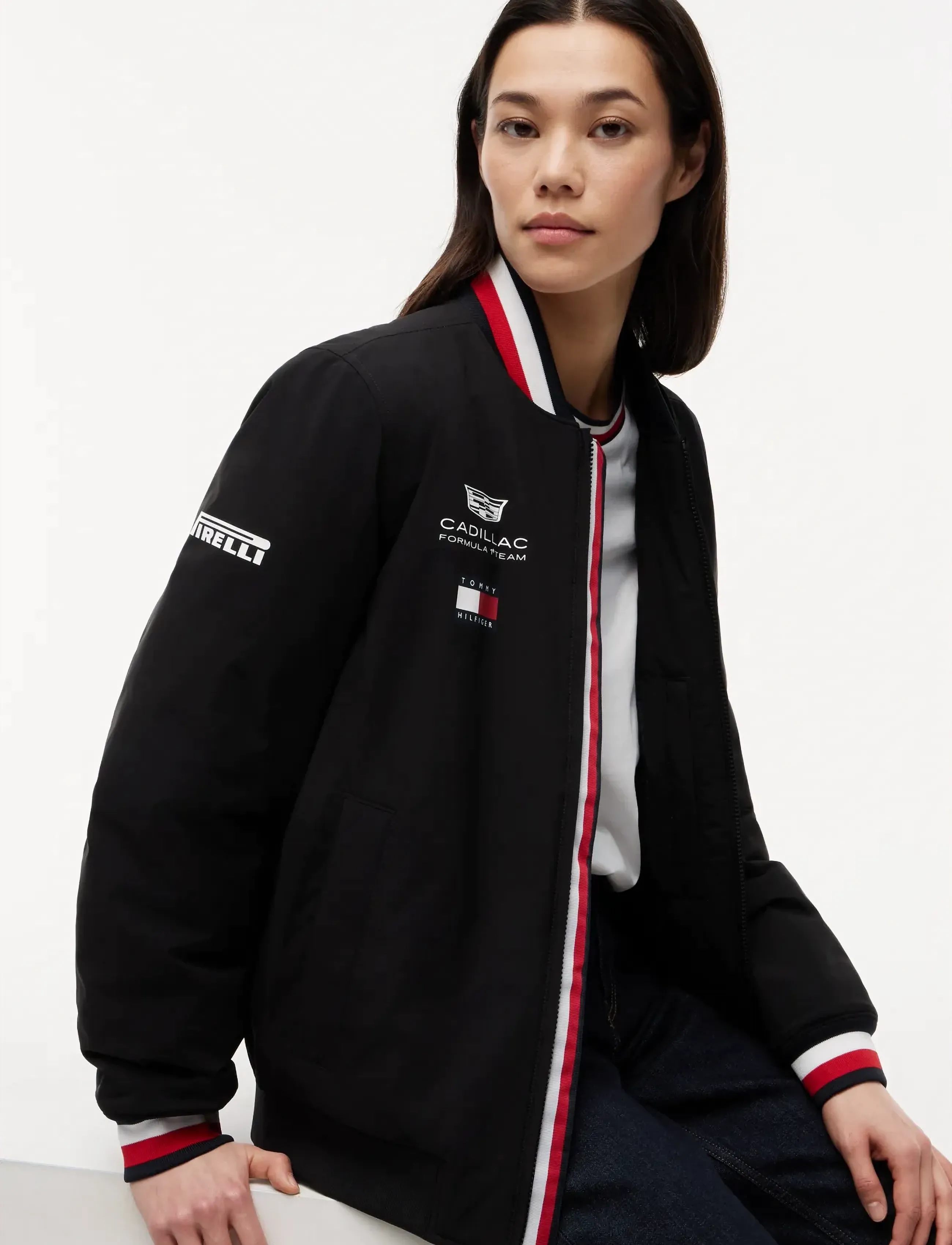 TOMMY HILFIGER Th X Cf1 Replica Varsity jackor dam – bild 3