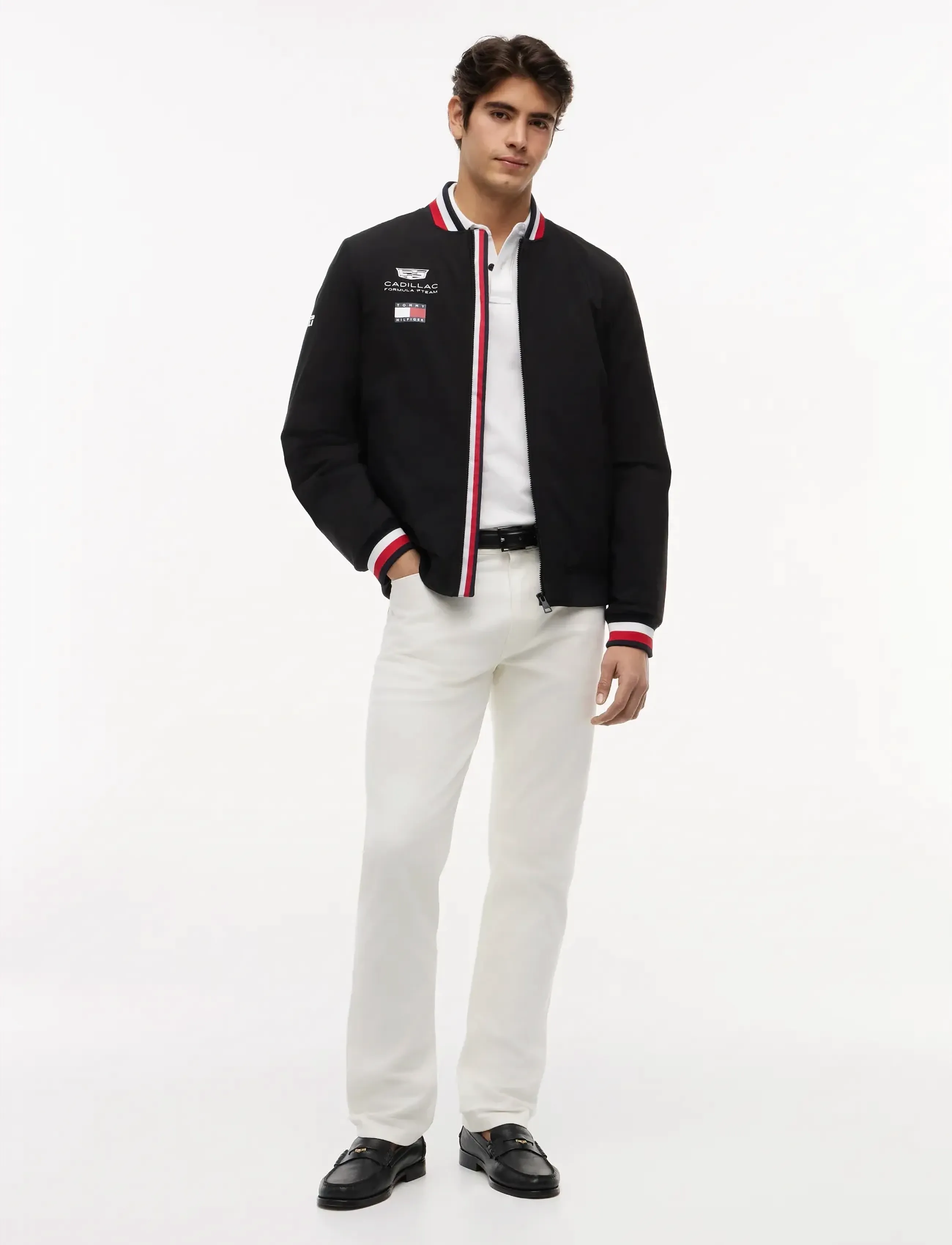 Tommy Hilfiger - TH X CF1 REPLICA VARSITY - jacken - black - 4