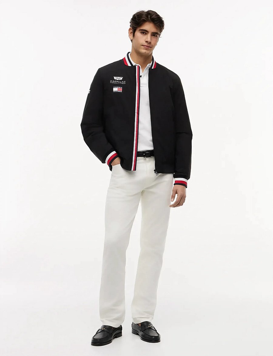 Tommy Hilfiger - TH X CF1 REPLICA VARSITY - varsity jackets - black - 5
