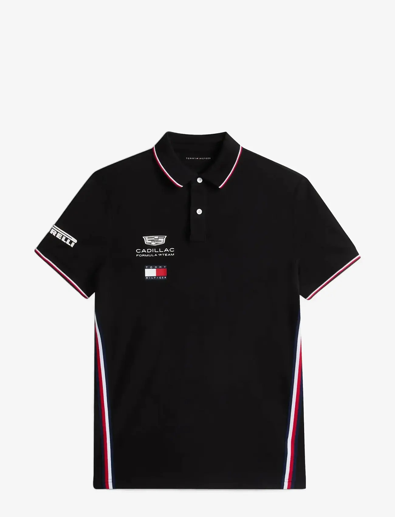 Tommy Hilfiger - TH X CF1 REPLICA POLO - polos - black - 1