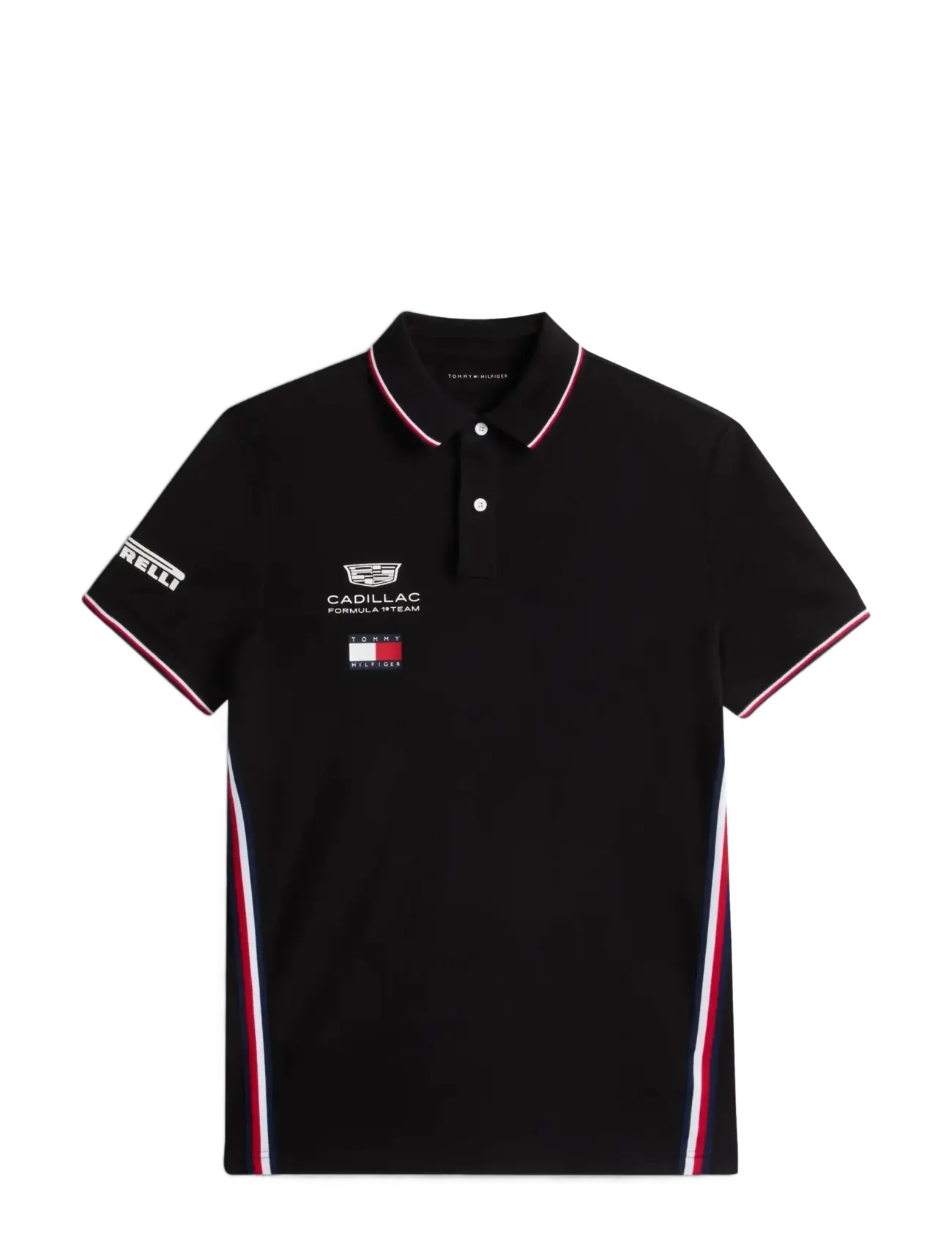 Tommy Hilfiger TH X CF1 REPLICA POLO - Kortærmede poloer - BLACK / black