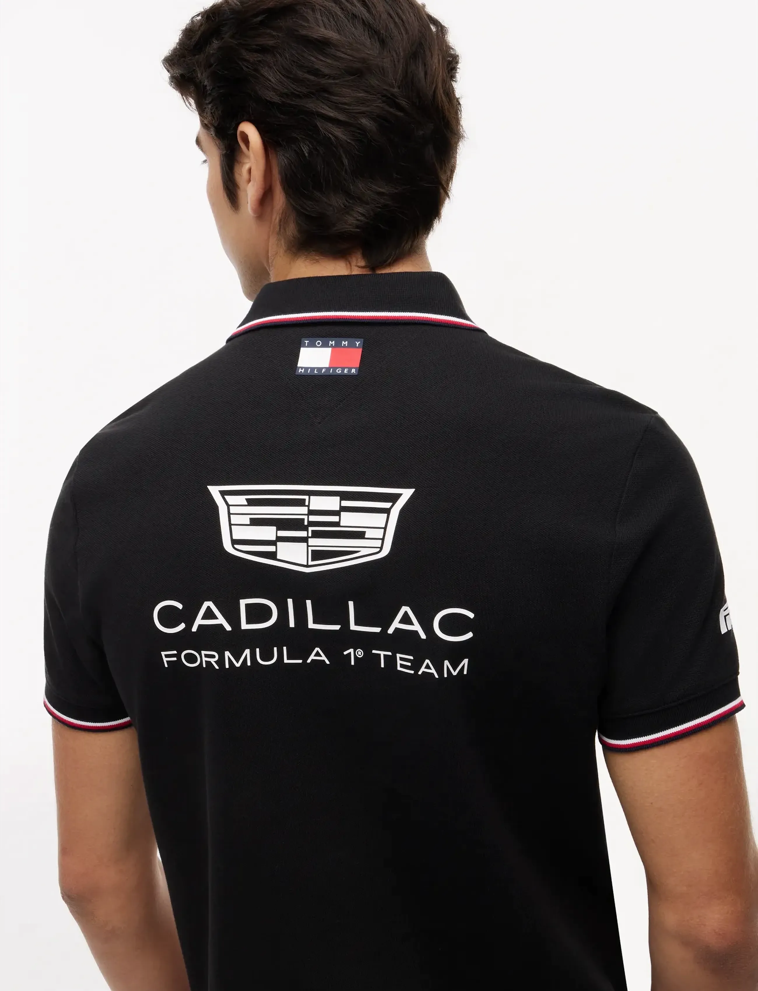 Tommy Hilfiger - TH X CF1 REPLICA POLO - oberteile & t-shirts - black - 5