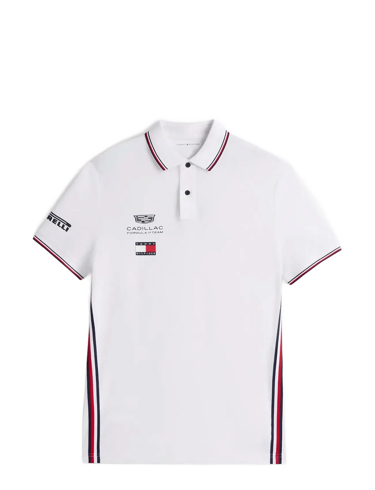 Th X Cf1 Replica Polo White Tommy Hilfiger