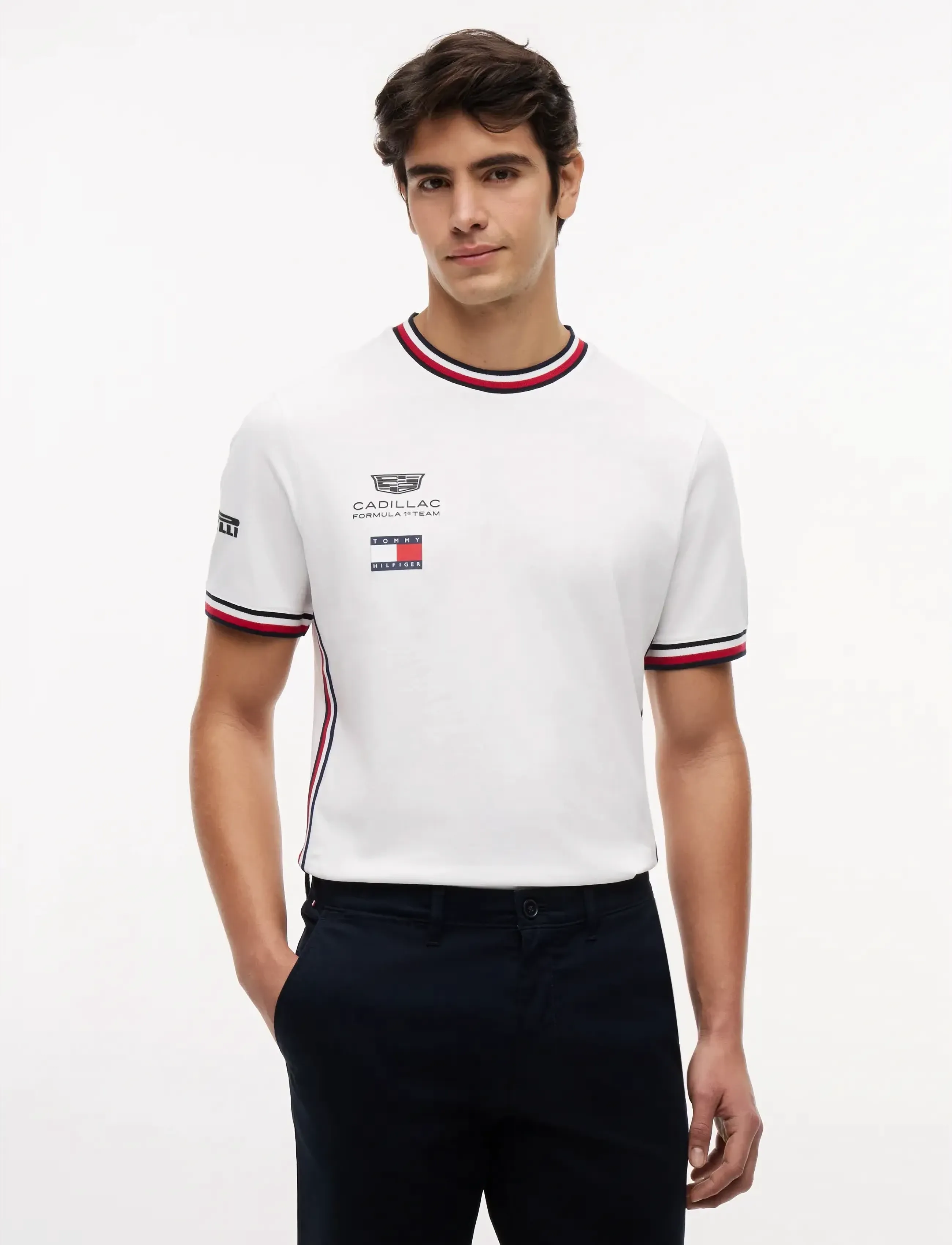 Tommy Hilfiger - TH X CF1 REPLICA TEE - t-särgid - white - 4